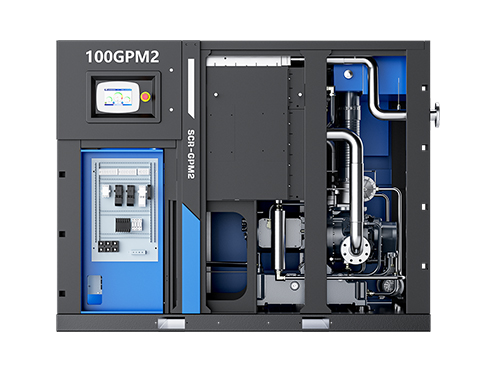 High speed direct drive twin screw oil-free air compressor-GPM2 Series